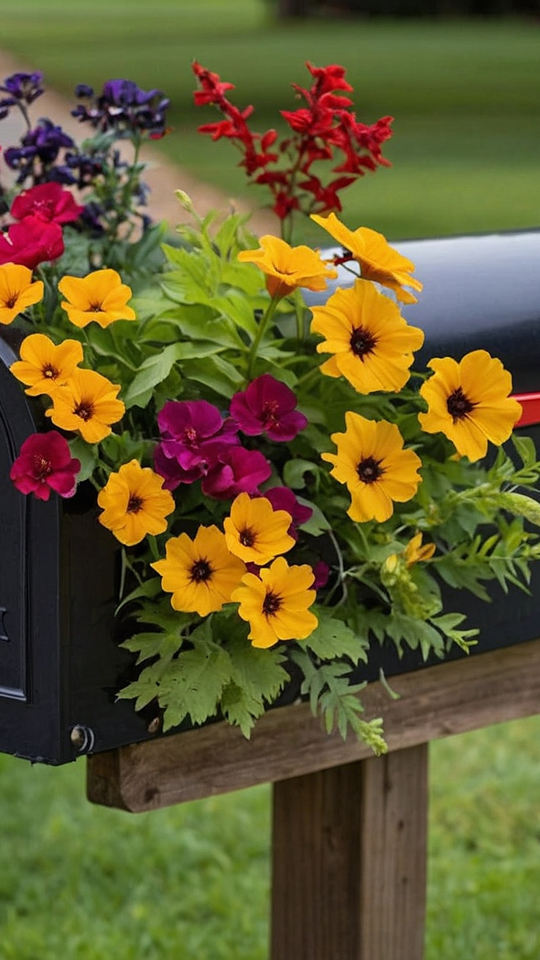 Floral Beautification: Mailbox Garden Inspiration