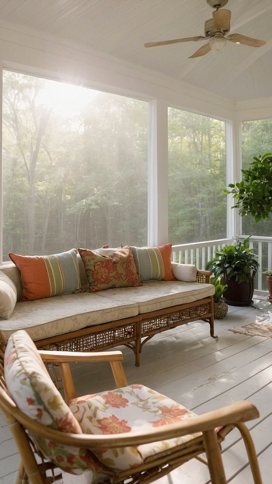 A Breath of Fresh Air: Screened Porch Plan Ideas