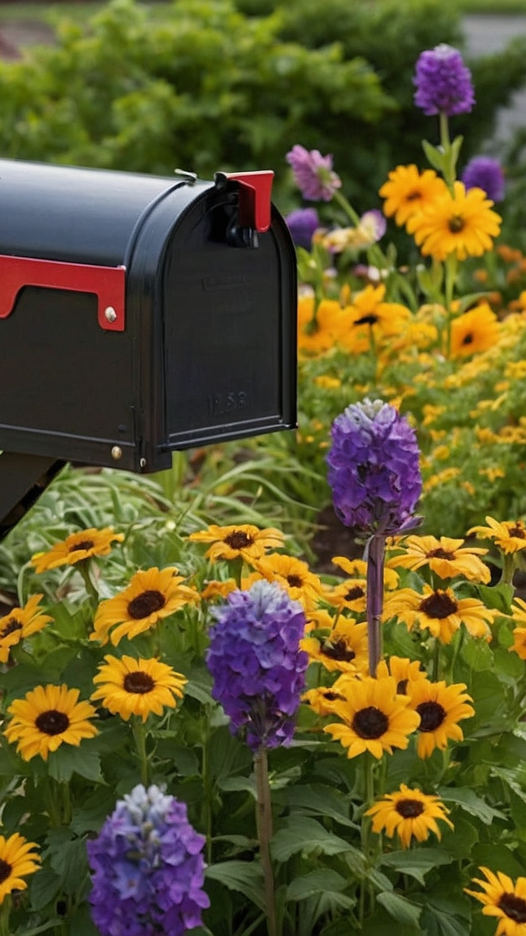 Mailbox Magic: Creative Flower Bed Designs