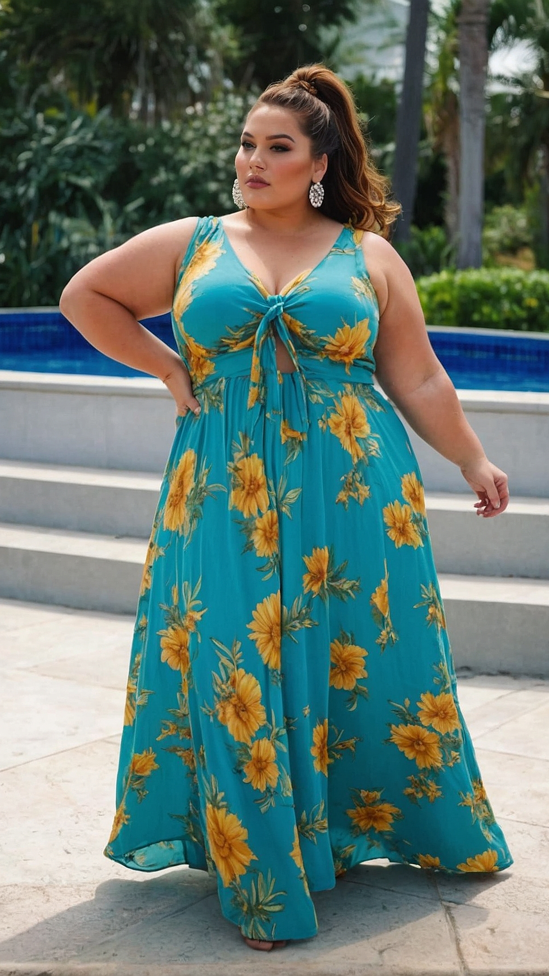 Bright Summer Dresses for Plus Size Fashion