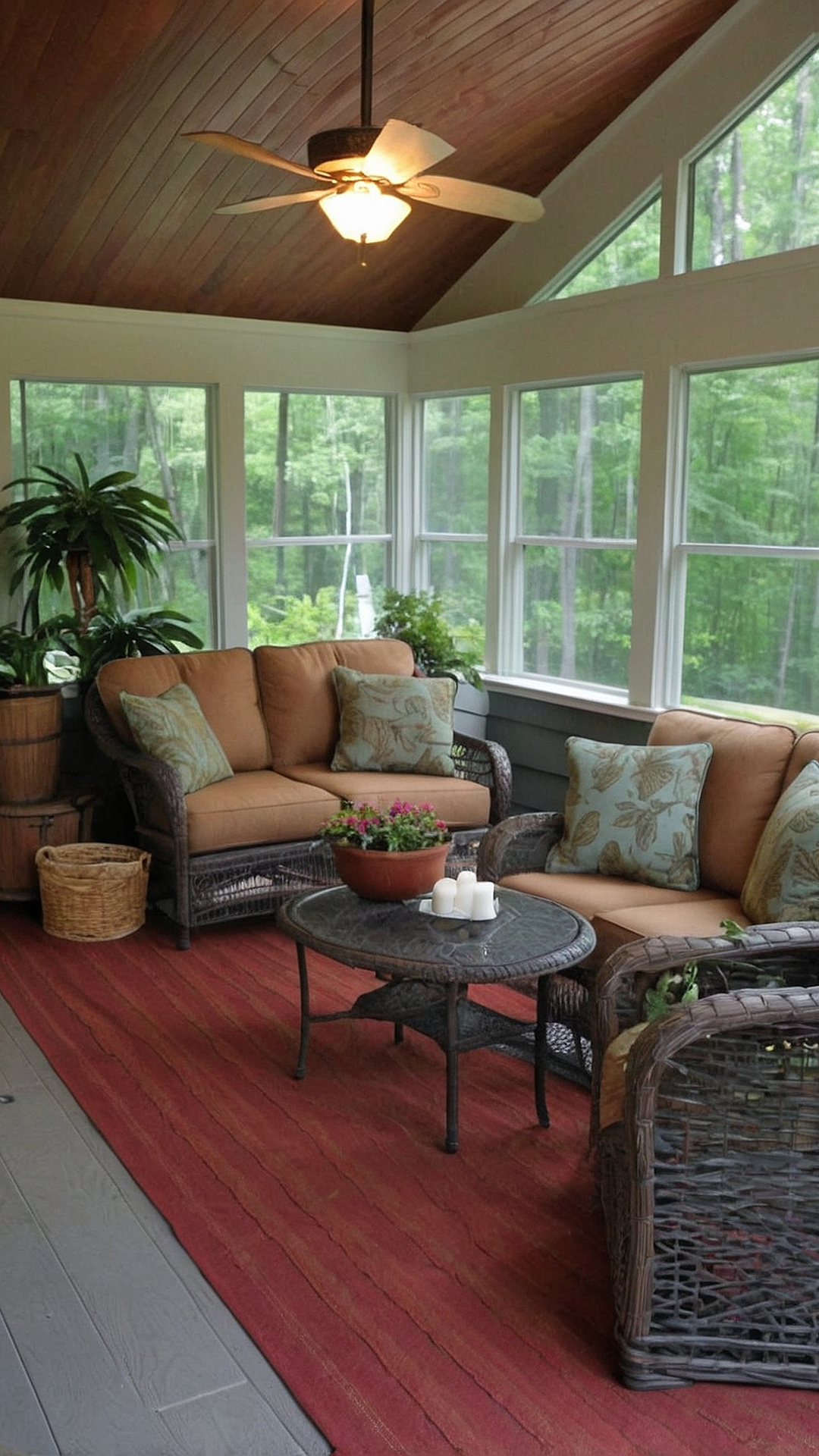 Porch Perfection: Creative Screened-in Designs