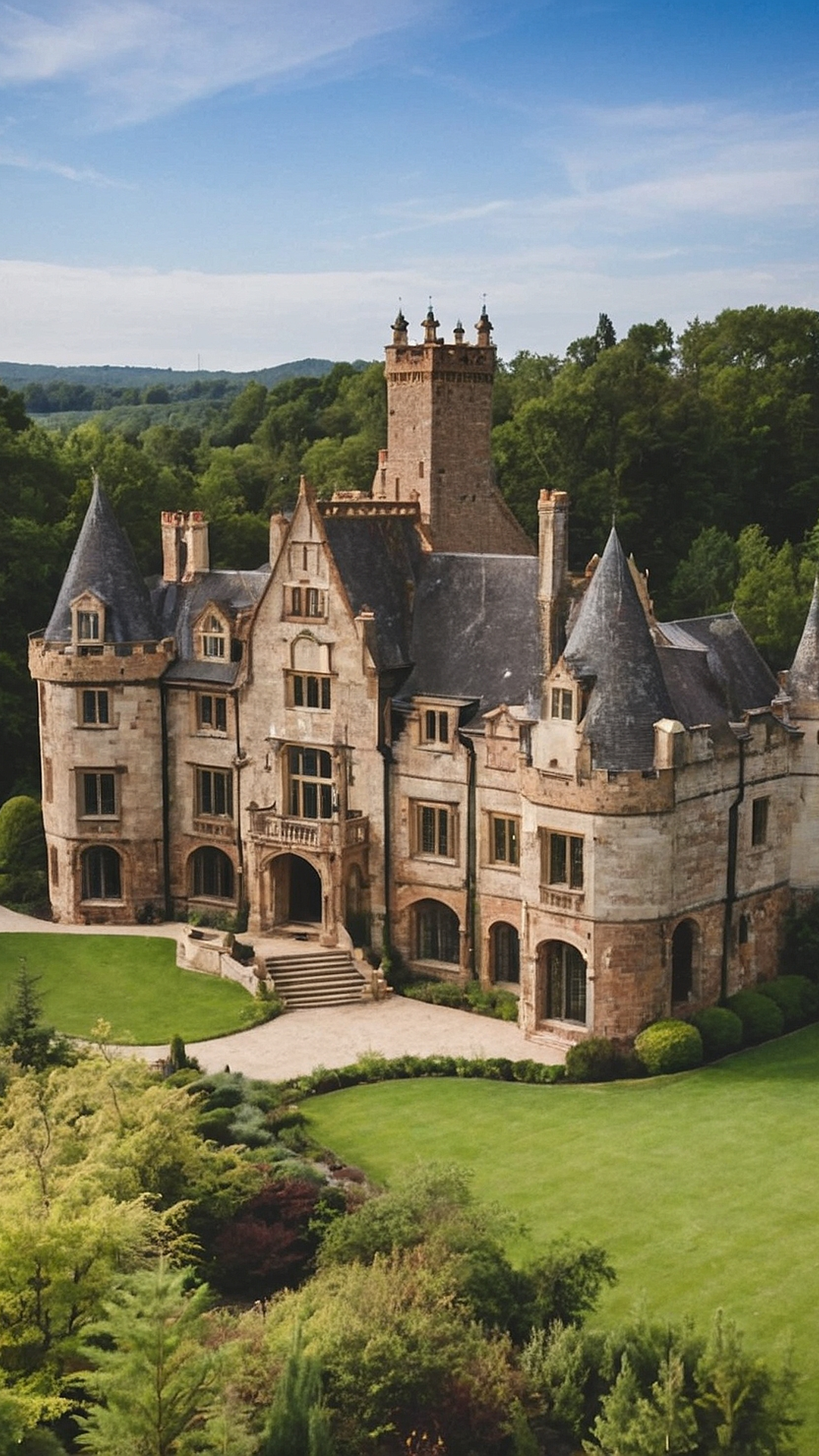 Regal Residences: Castle-Inspired House Plans  