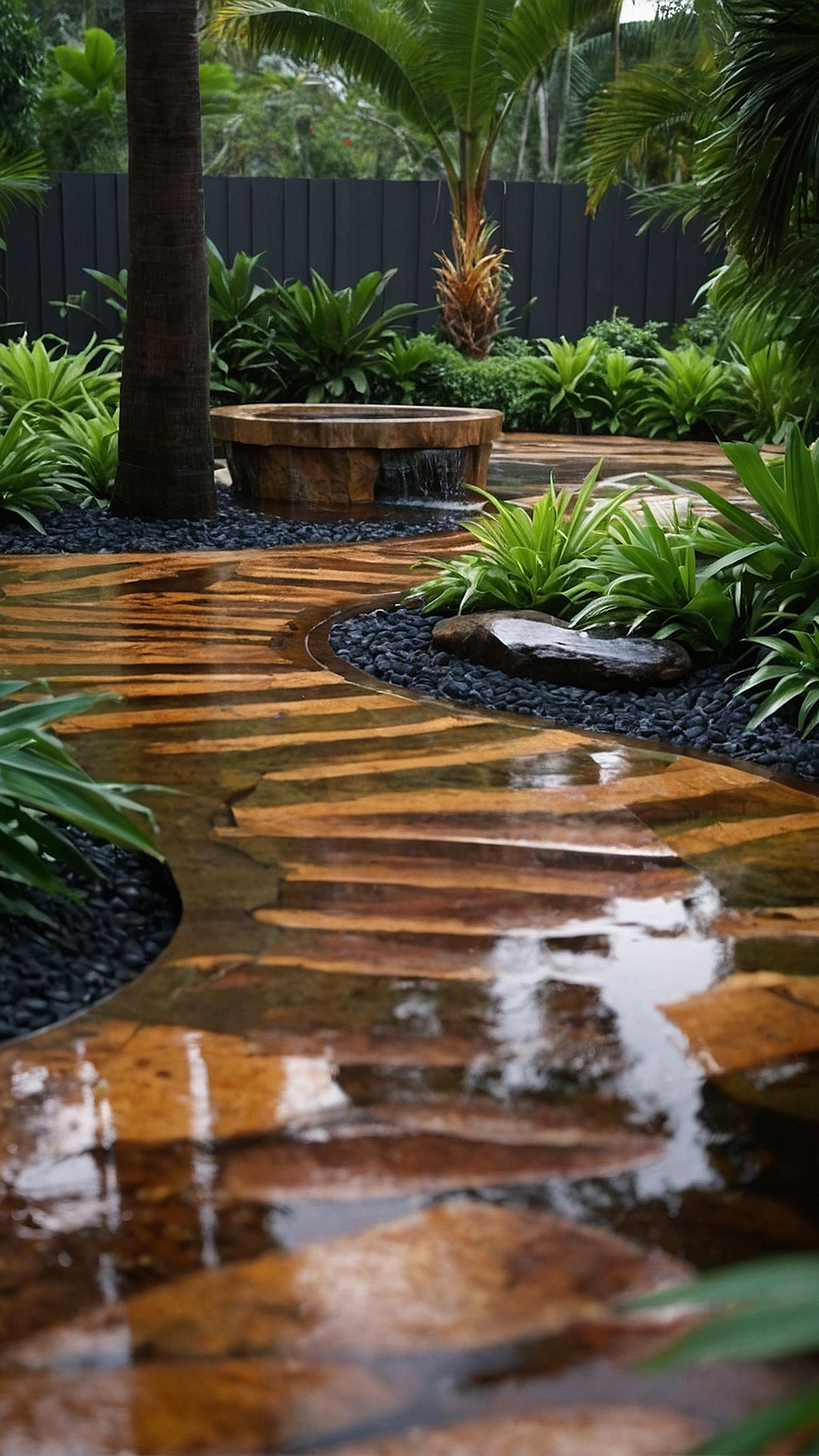 Exotic Eco-Sanctuary: Green Tropical Landscaping Inspirations