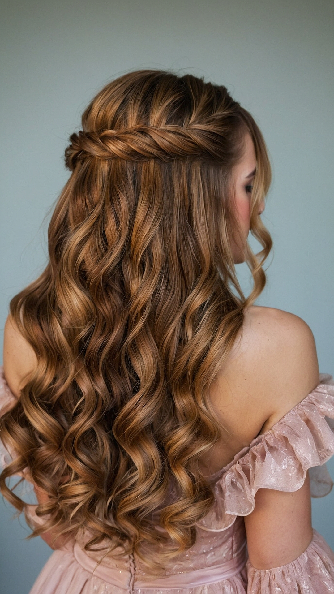 Romantic Loose Buns: A Sophisticated Prom Choice
