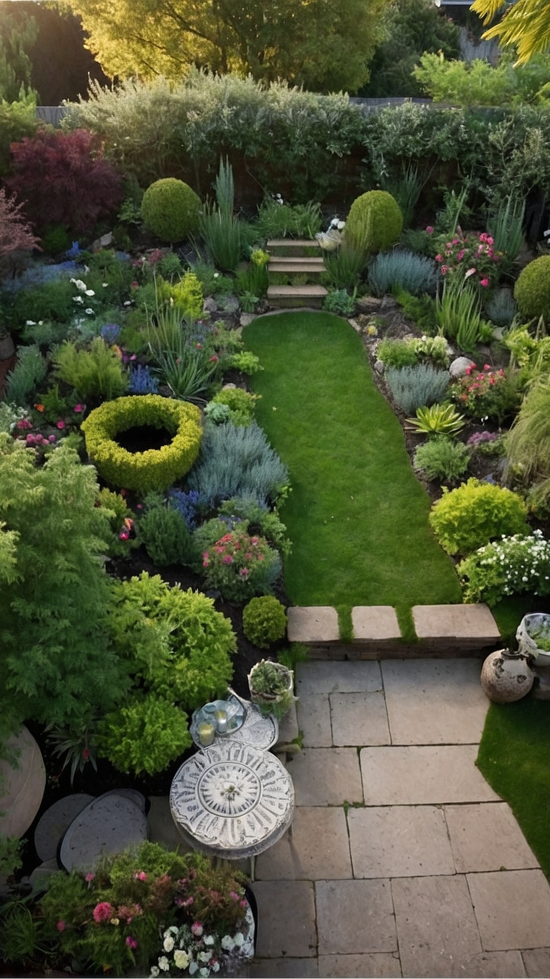 Eco-friendly Small Garden Layout Designs