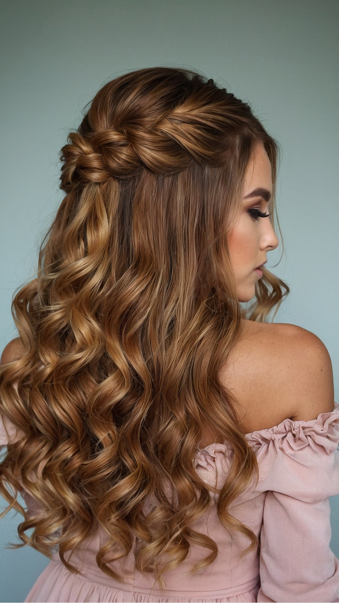 Breezy Waterfall Braids for Gorgeous Prom Hair