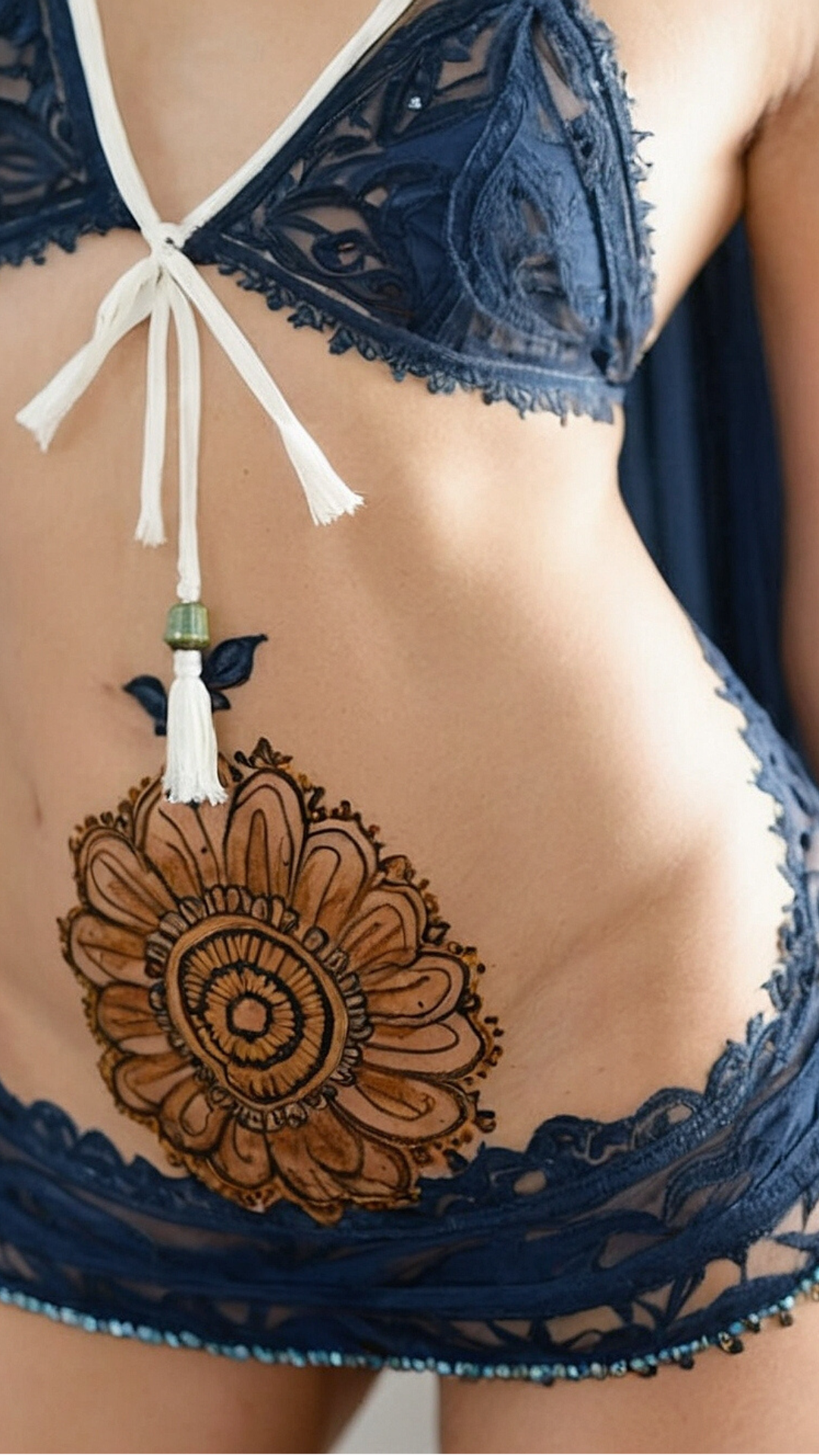 Serene Summer Evenings: Henna Patterns for Relaxation