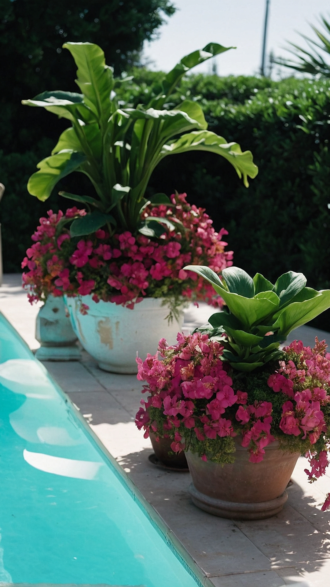 Tropical Flair: Adding Exotic Plants Around Your Pool.