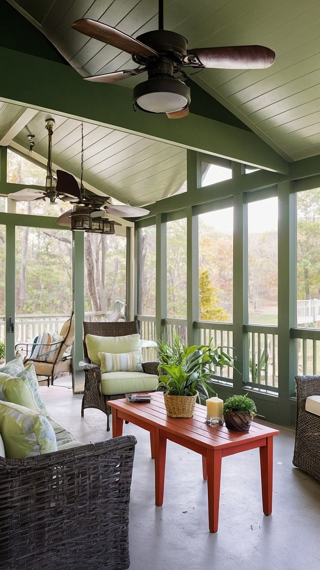 Nature's Embrace: Screened Porch Plan Revelations