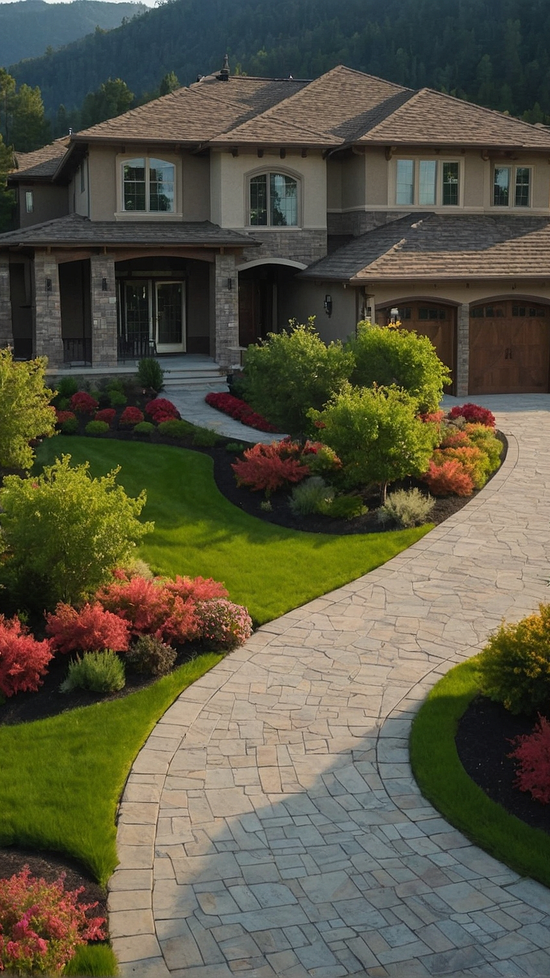 Landscaping Visions: Gravel Driveway Entry Design Ideas