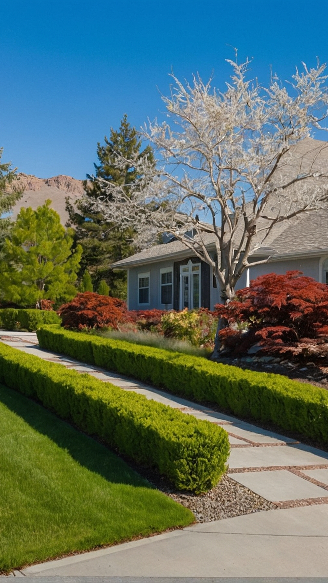 Seasonal Plant Selections for Driveway Entryways