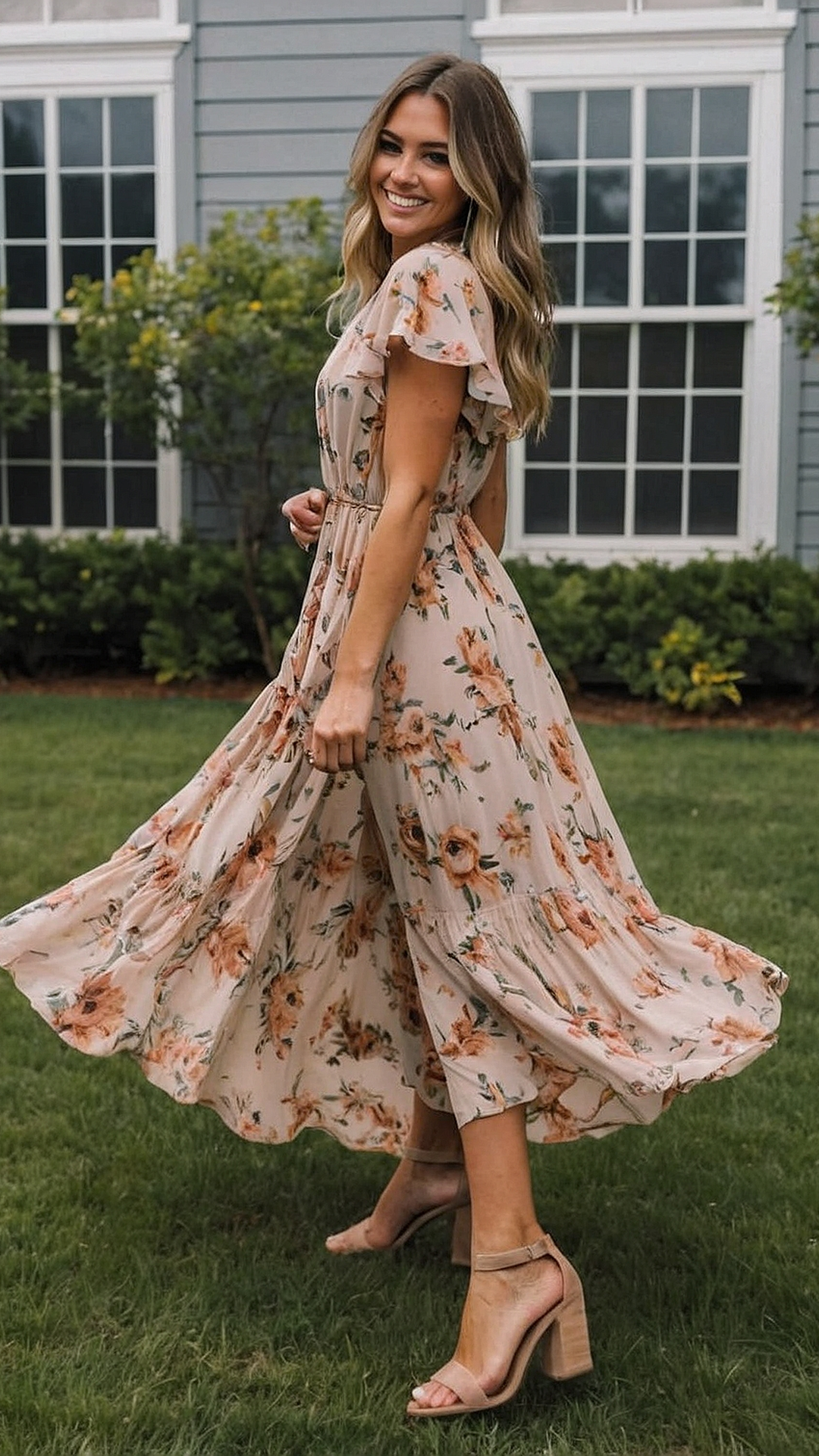 Blossoming Beauties: Floral Maxi Dress Inspiration