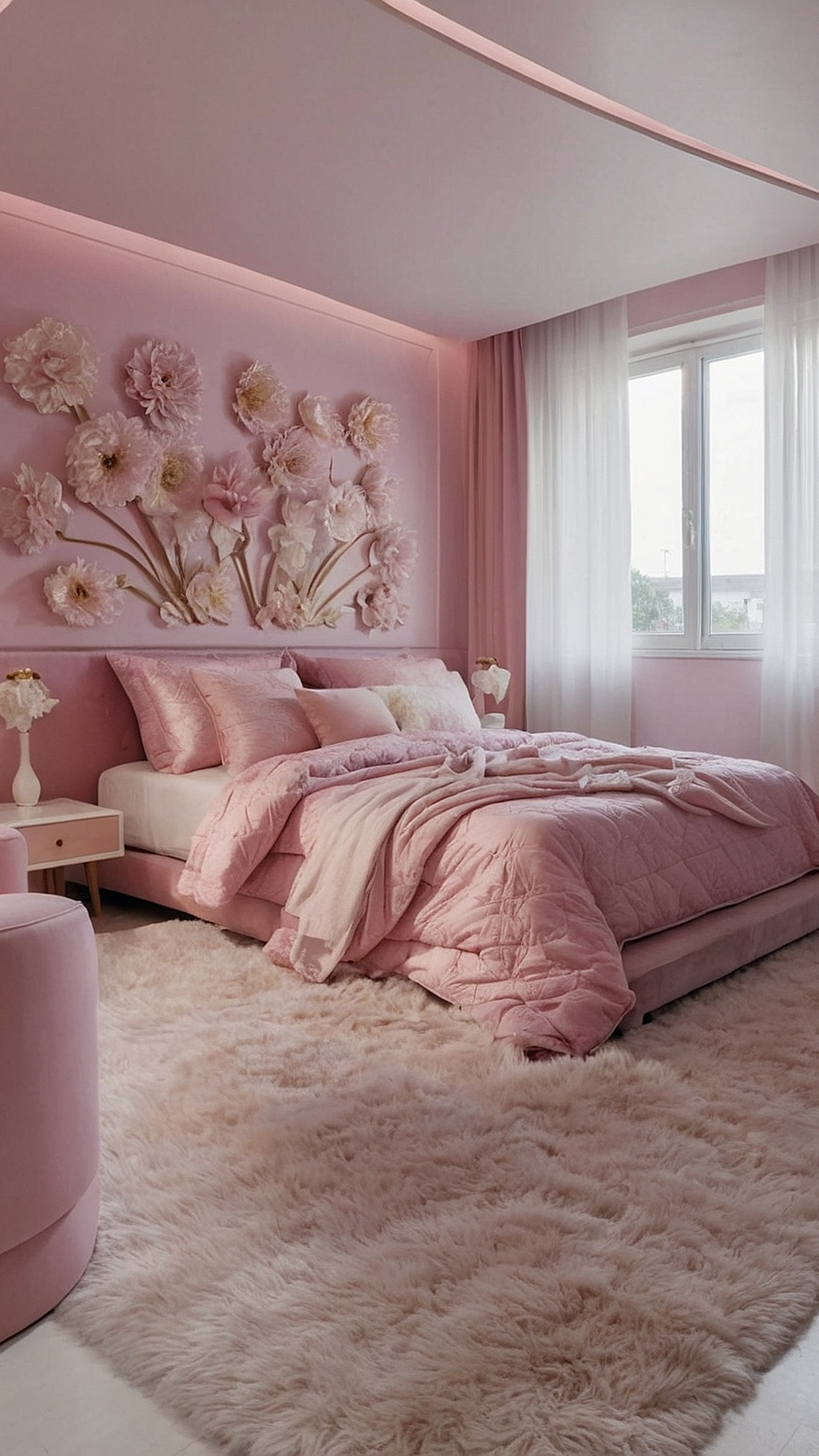 Sweet Serenity: Pink Home Bedroom Makeover