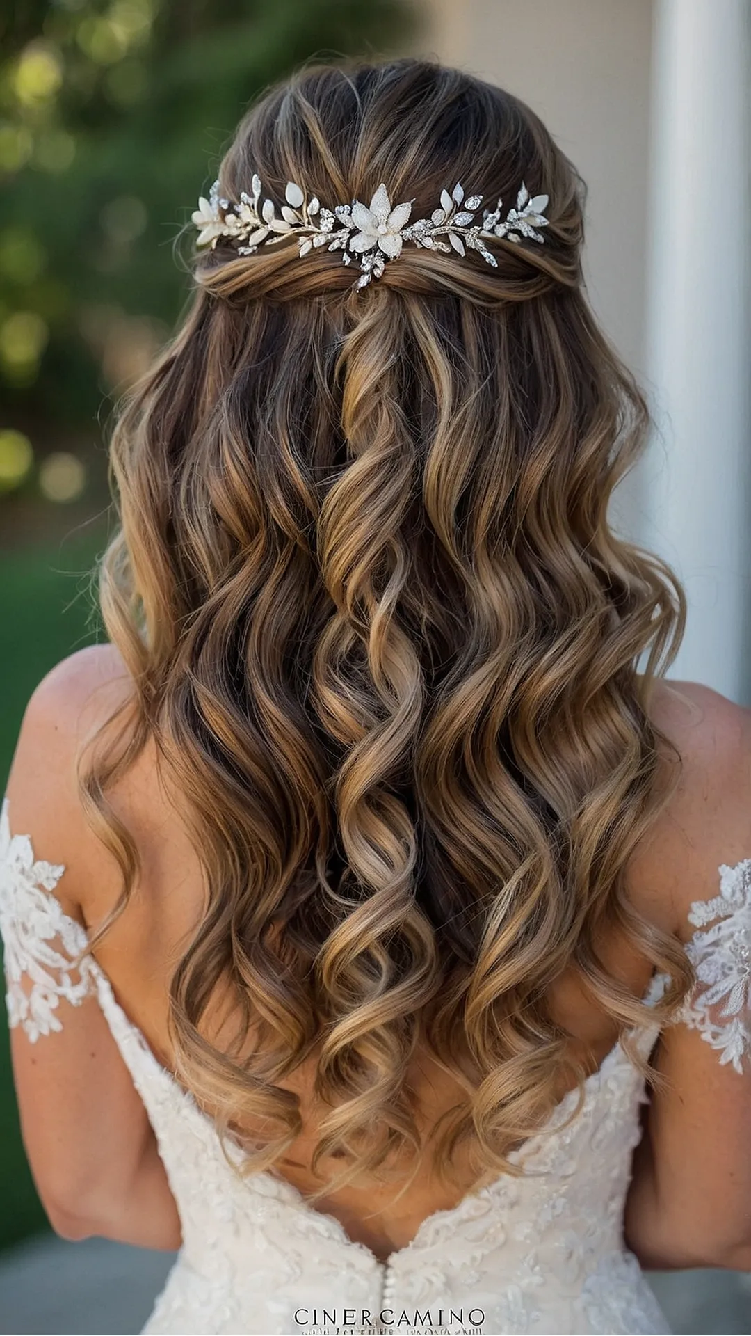 Dreamy Half Up Half Down Wedding Hairdos