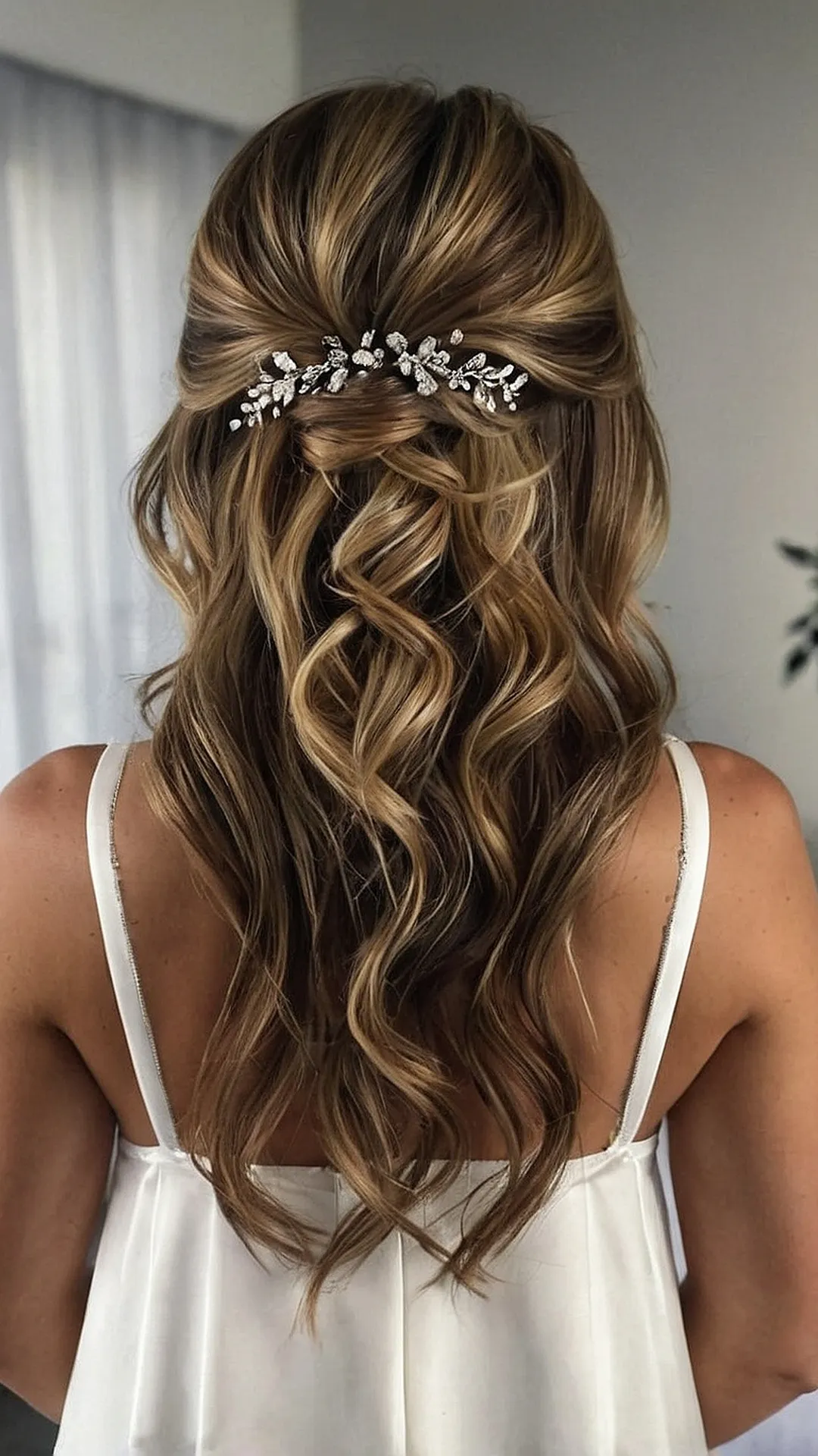 Chic and Stylish: Wedding Half Up Half Down Looks