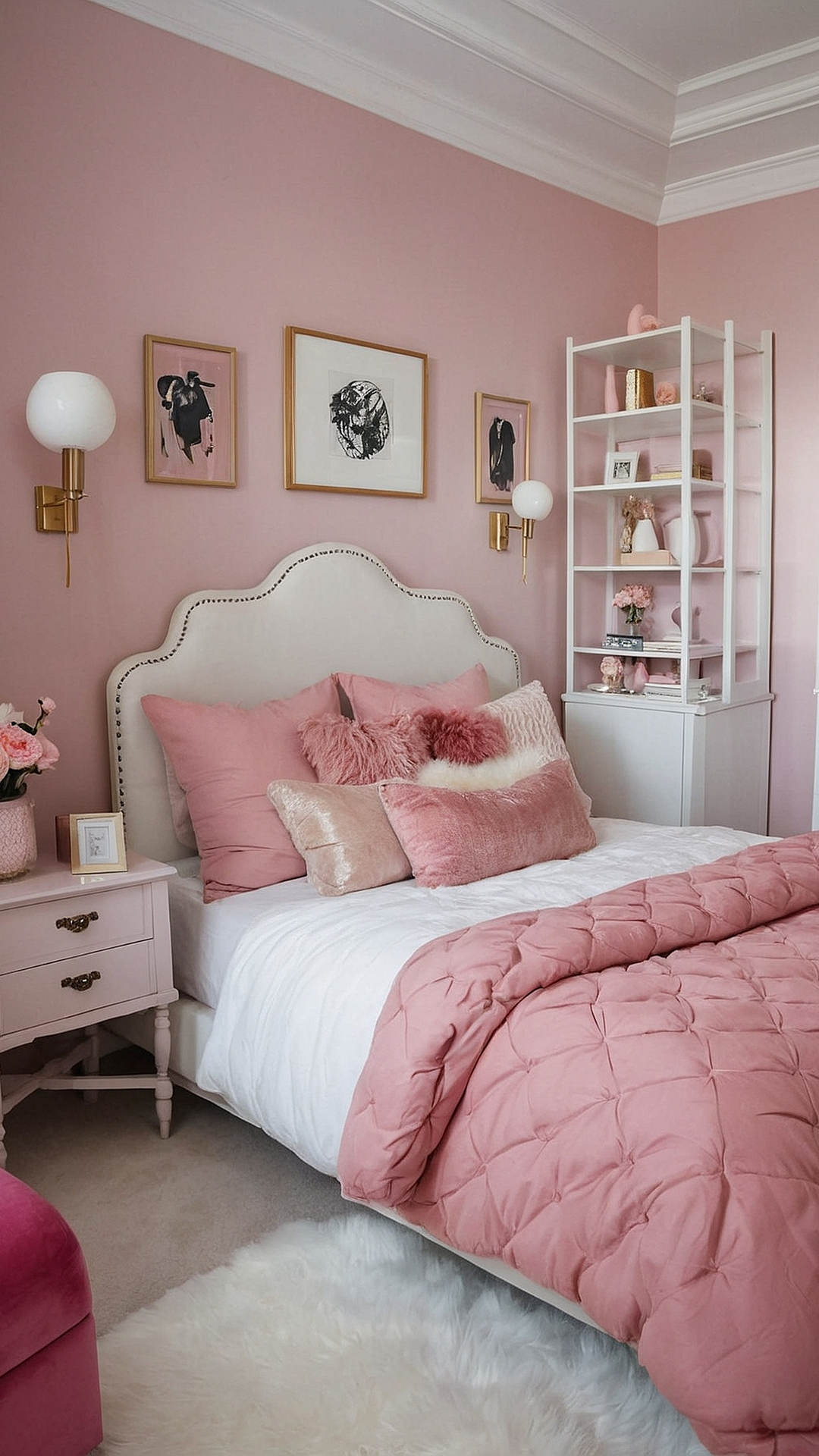 Pastel Elegance: Pink Bedroom Decor Refresh