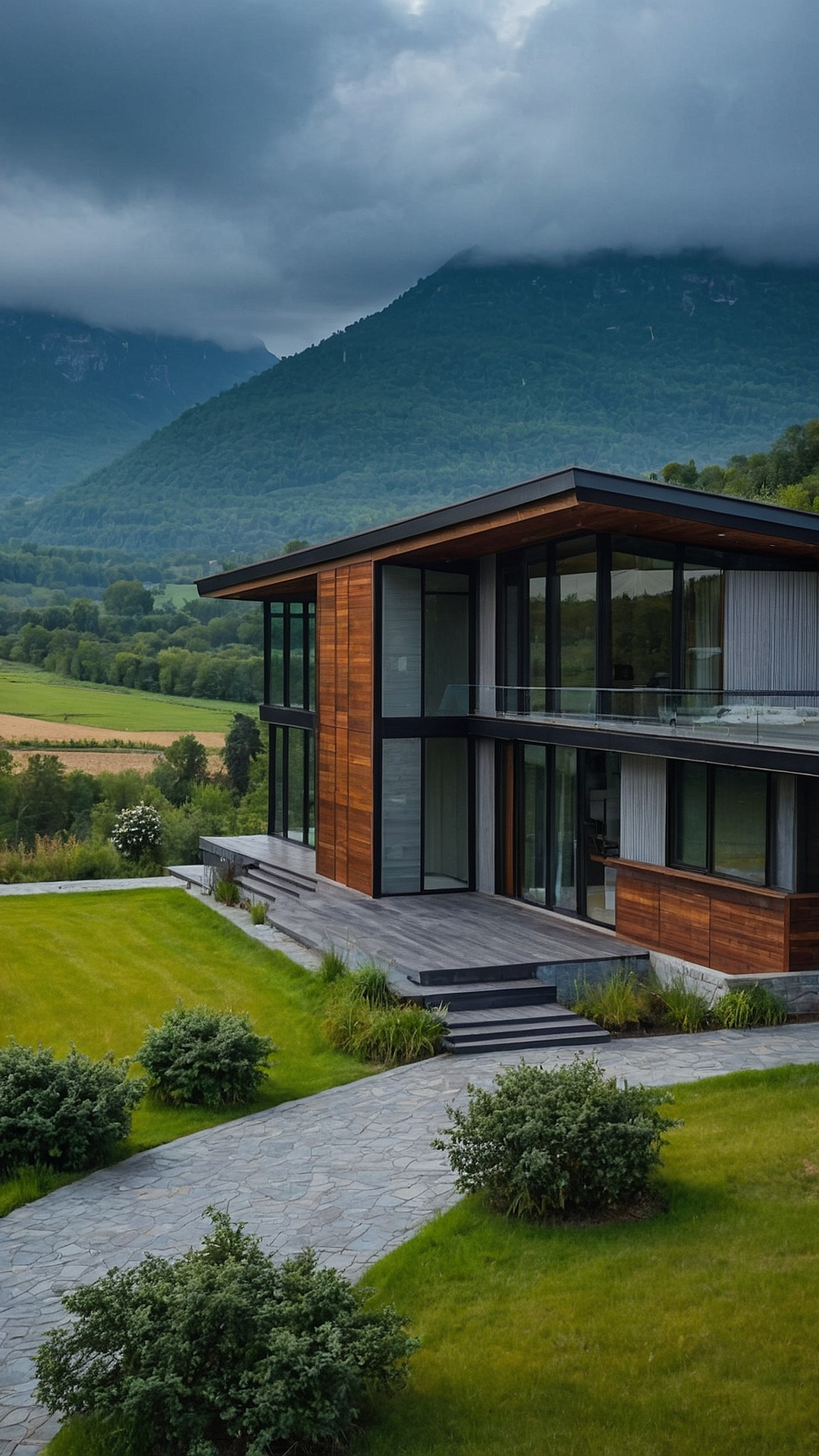 Eco-Friendly Retreats: Modern Rural House Features