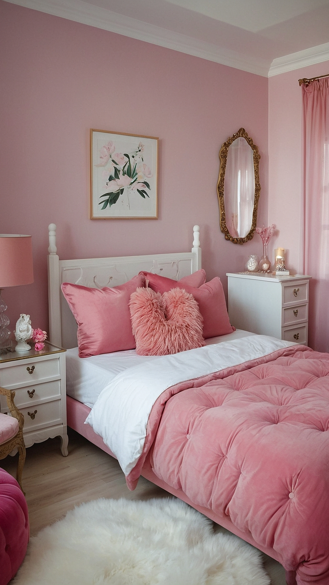 Rose-Colored Revamp: Bedroom Refresh Ideas