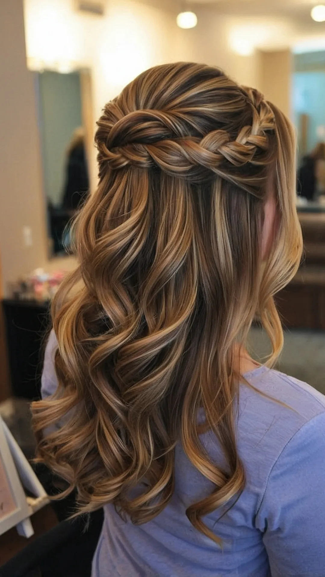 Celestial Crowns: Cute Prom Hairstyles