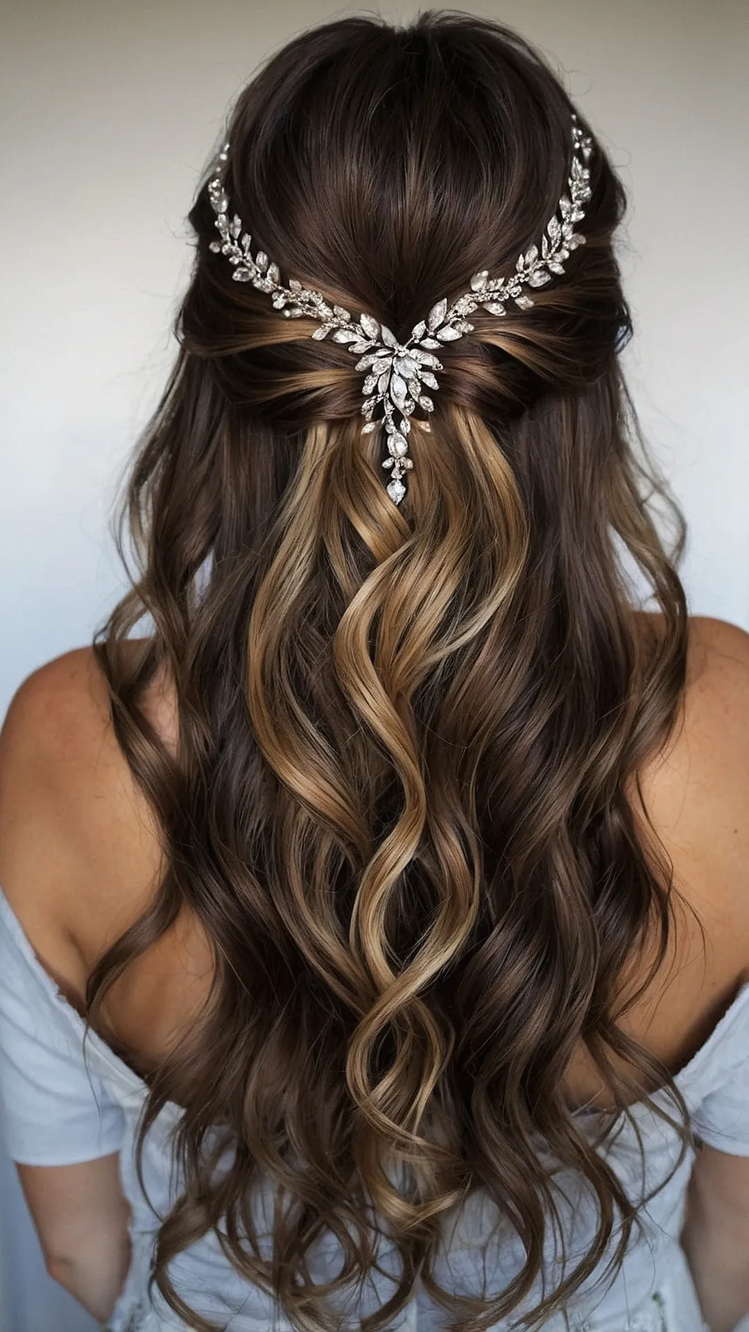 Trendy Half Up Half Down Wedding Hair Looks