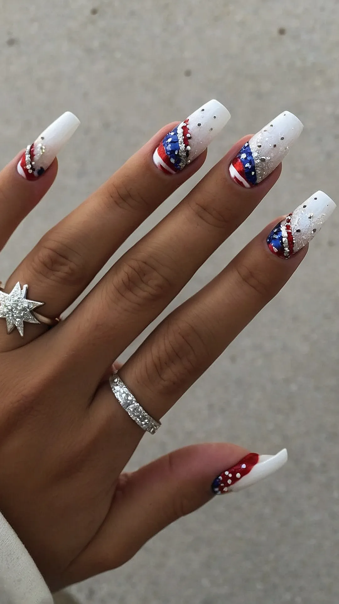 Firework Fingers: Spectacular 4th of July Nail Designs