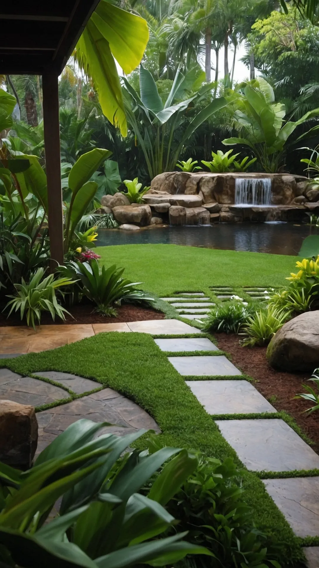 Jungle Retreat: Tropical Backyard Inspirations