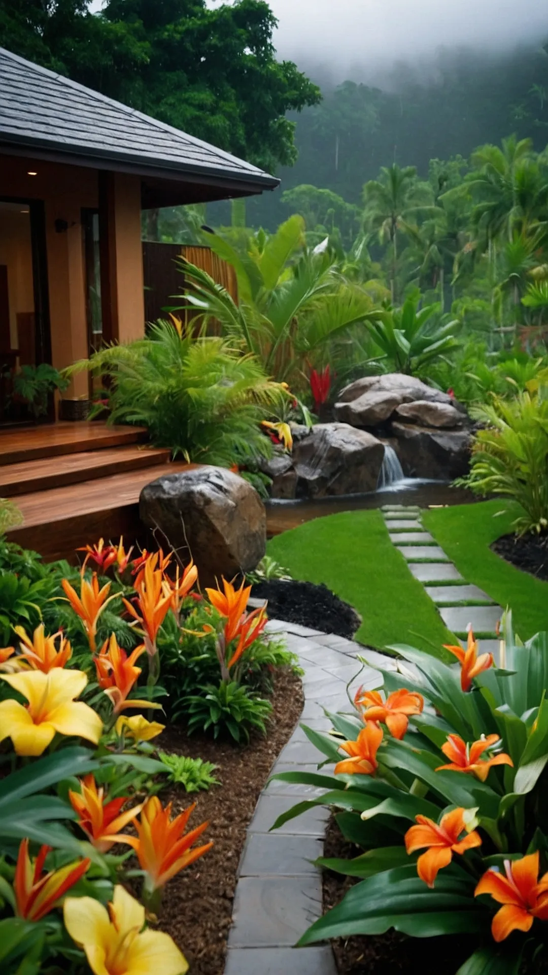 Coastal Dream: Tropical Backyard Escapes