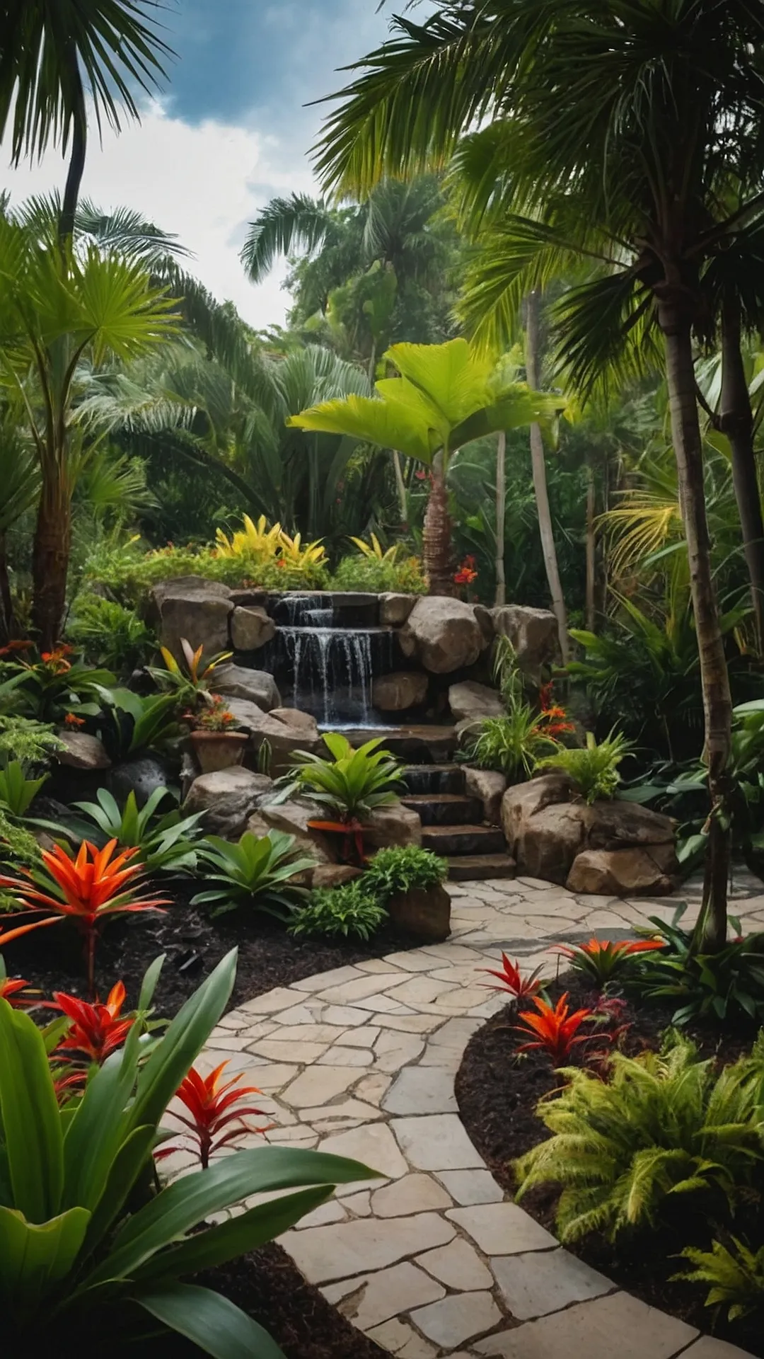 Tropical Bliss: Backyard Landscape Dreams
