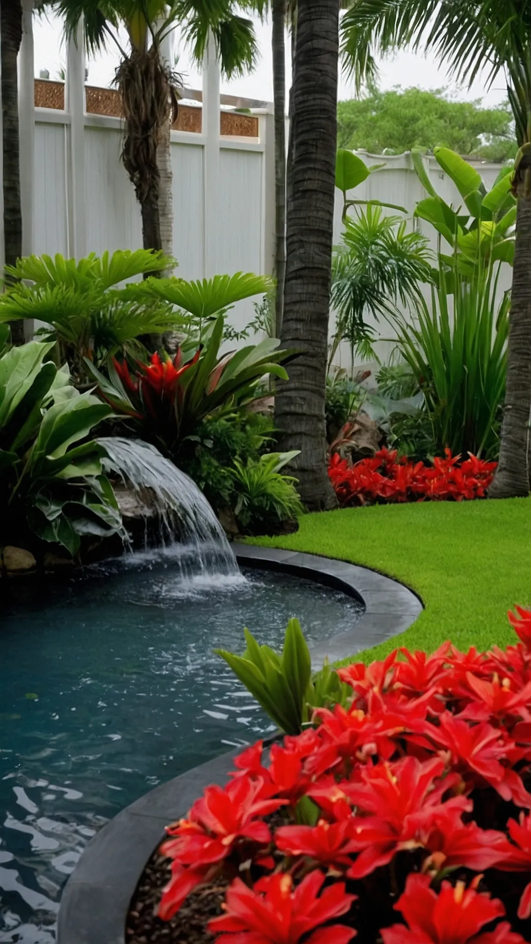 Serenity in Green: Tropical Backyard Sanctuaries