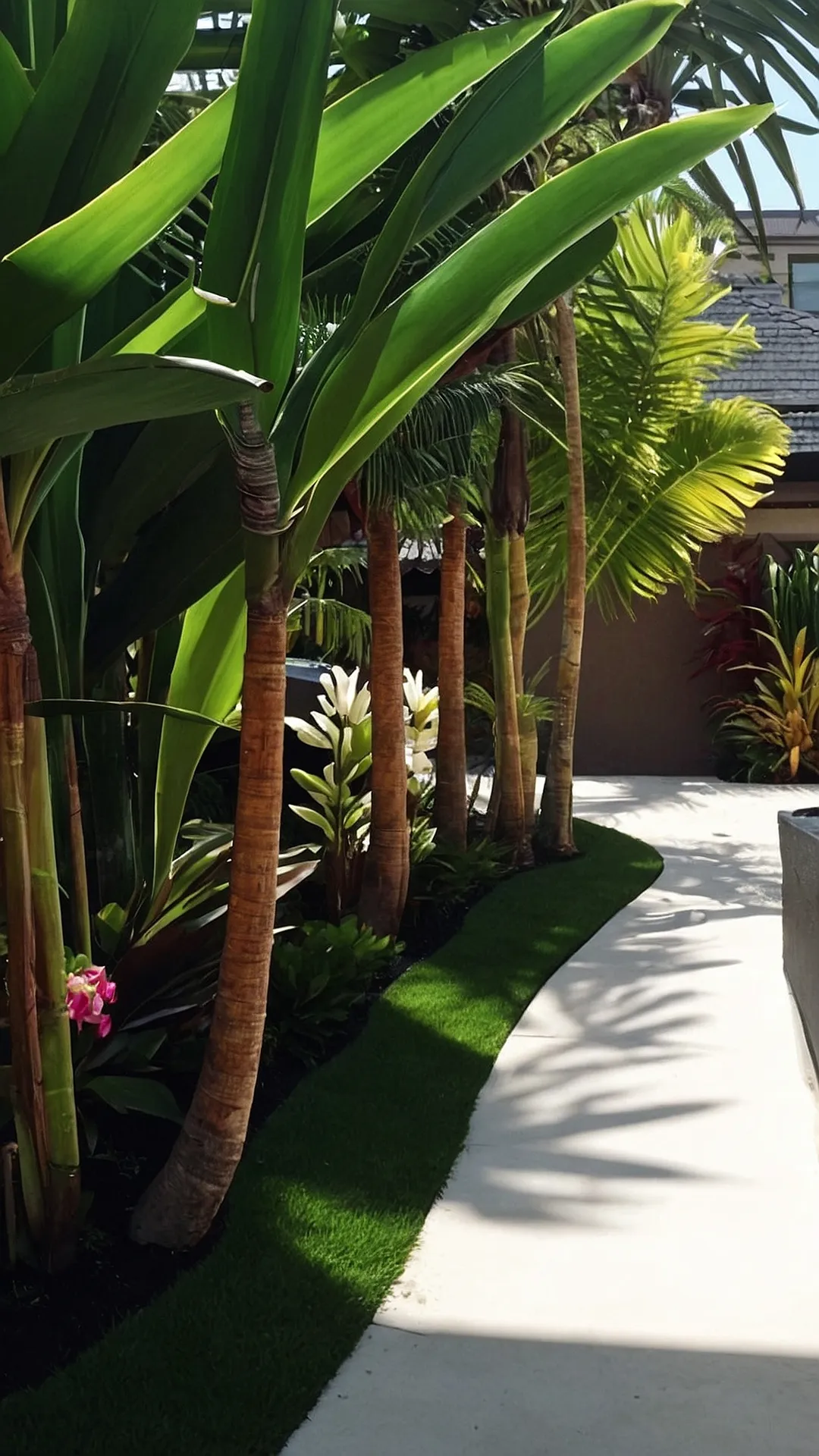 Tropical Oasis Transform Your Garden with Exotic Plants and Features