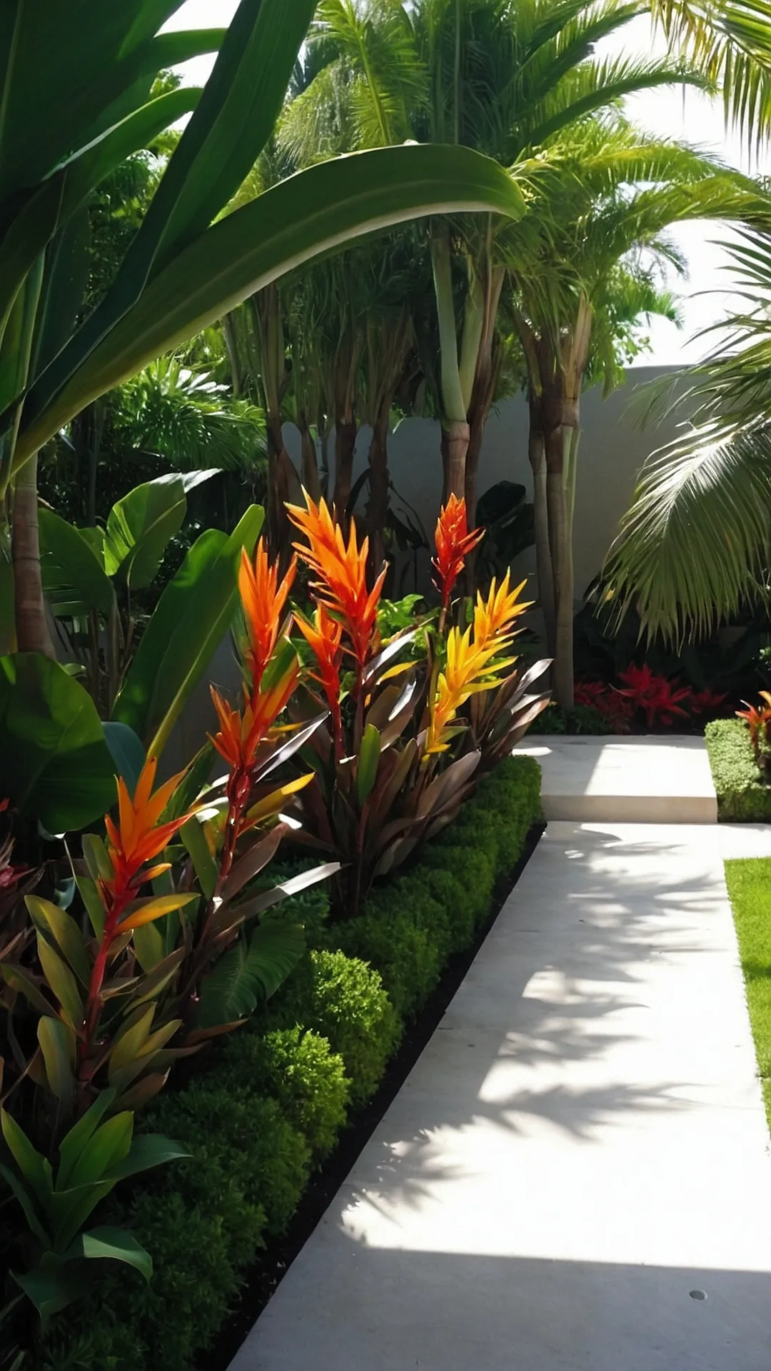 Vibrant Foliage Ideas for a Lush and Inviting Tropical Garden Space